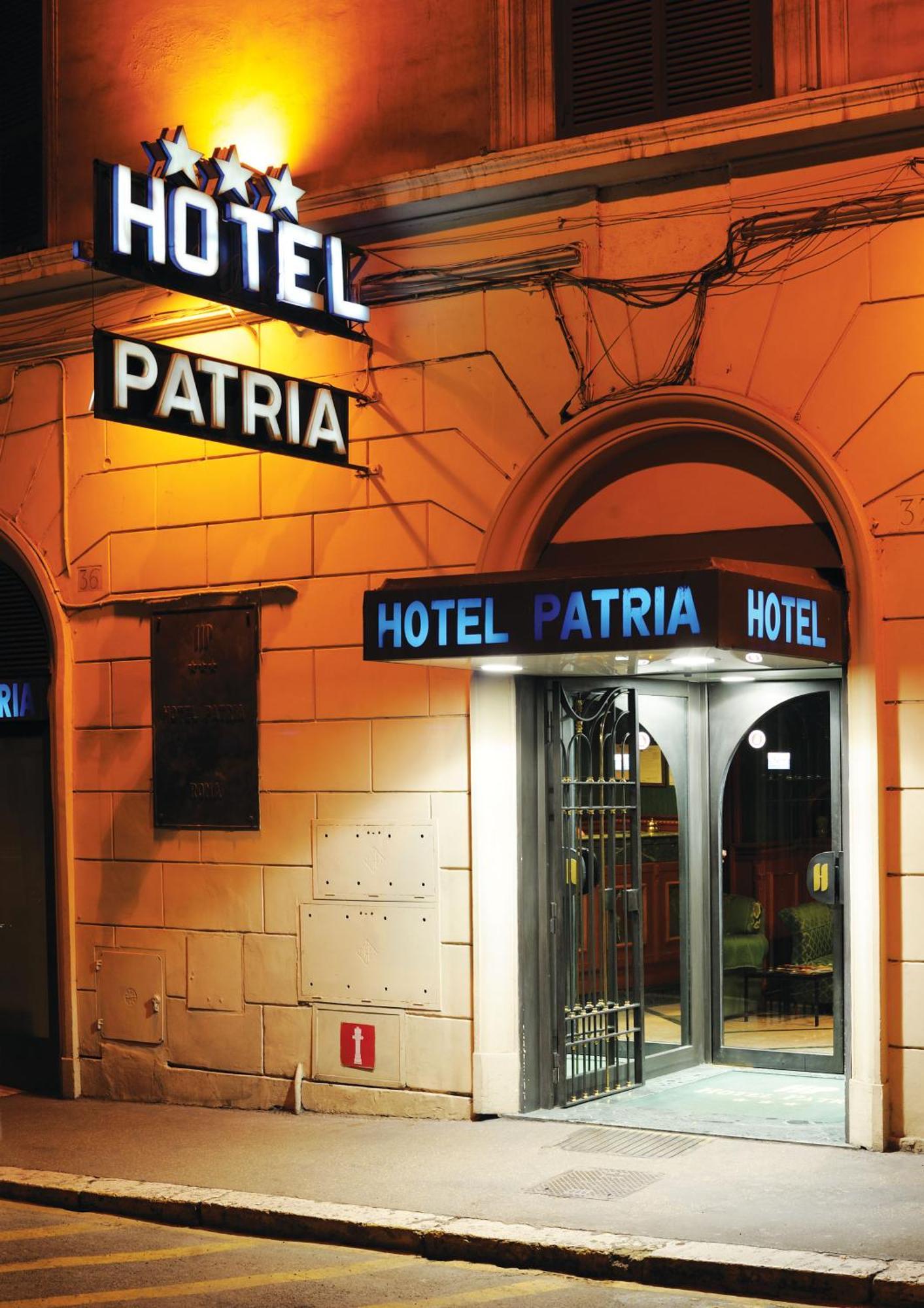 Hotel Patria Roma Exterior foto