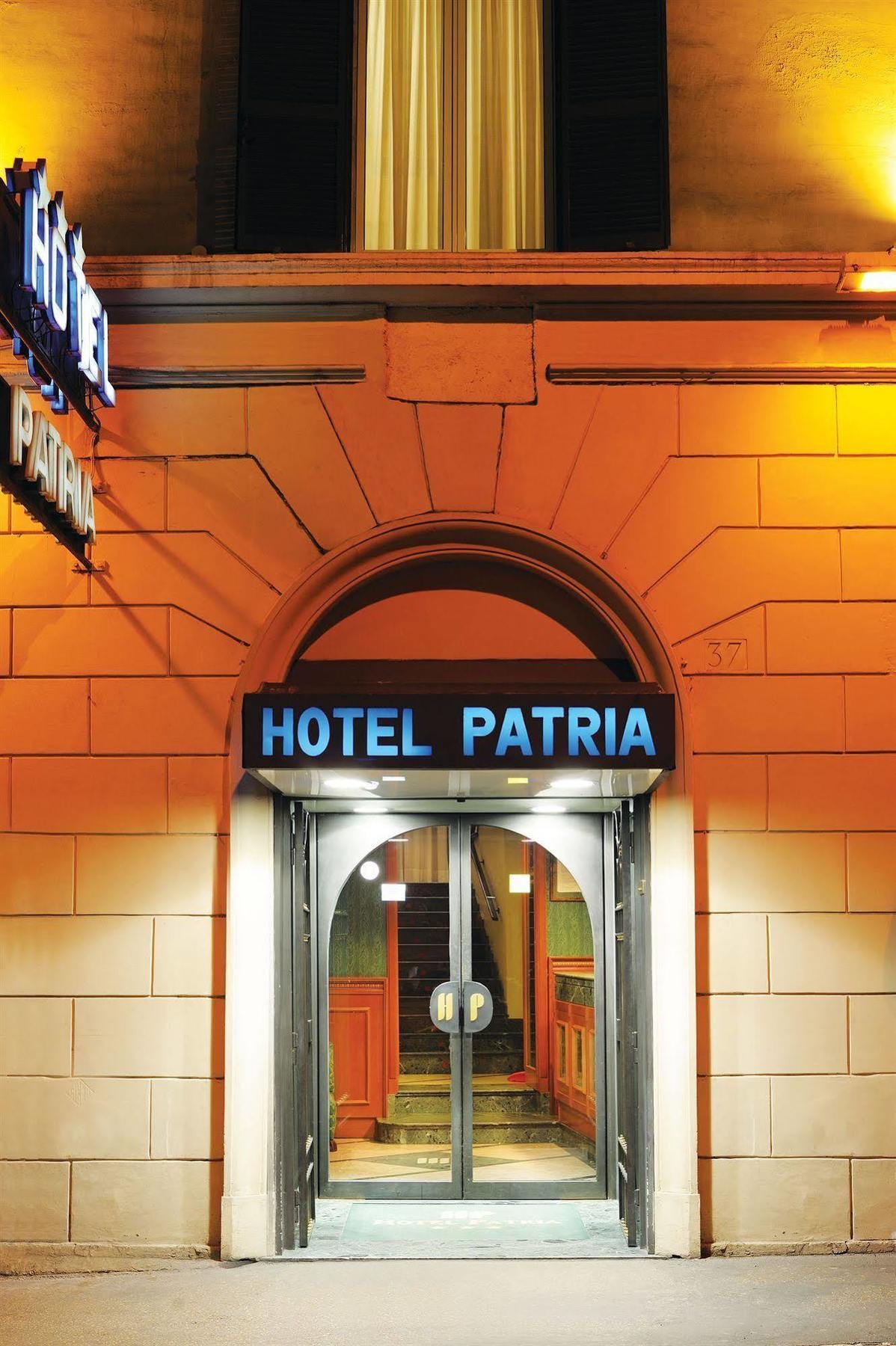 Hotel Patria Roma Exterior foto